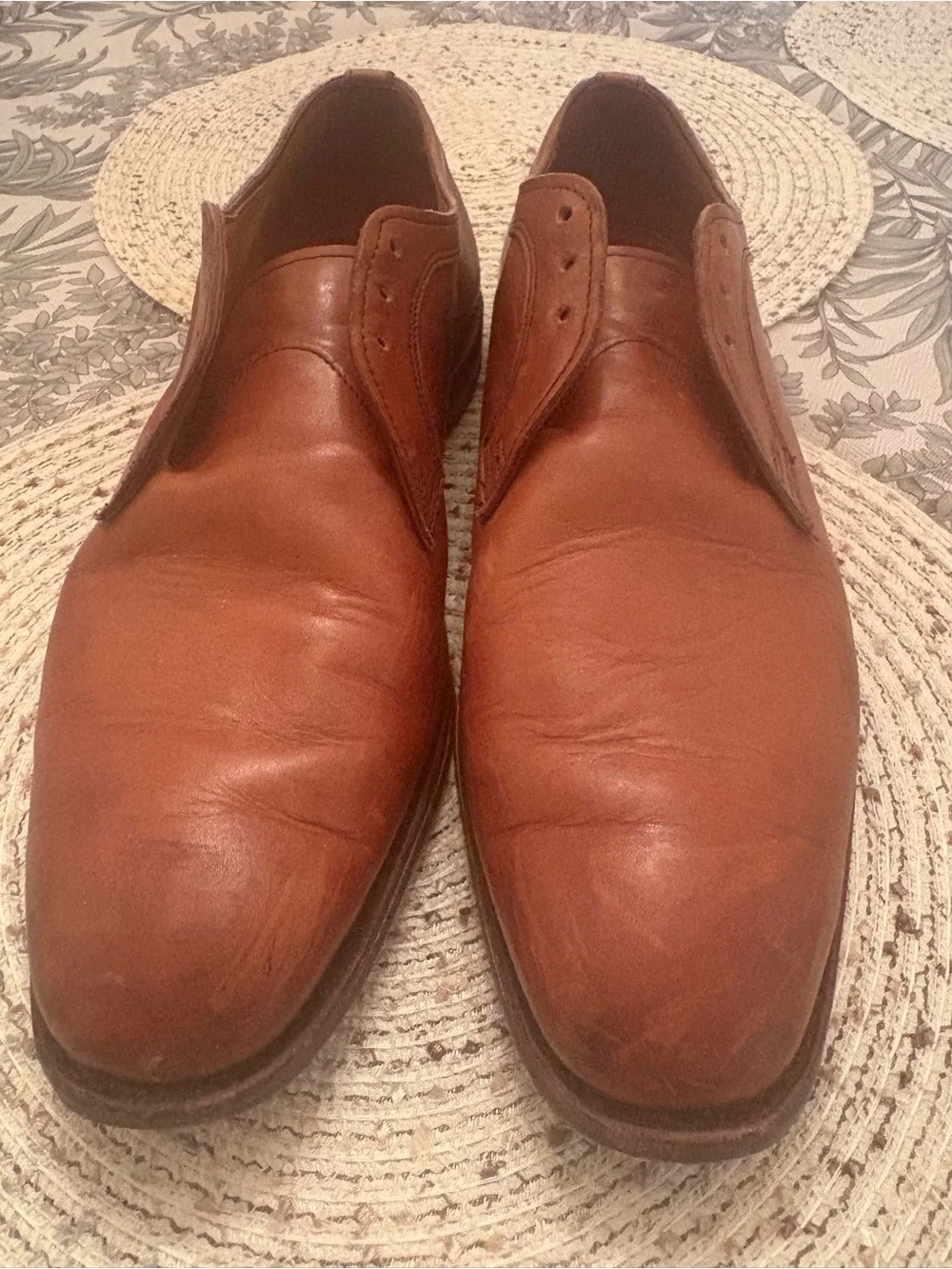 Allen Edmonds Brown Leather Shoes Preowned